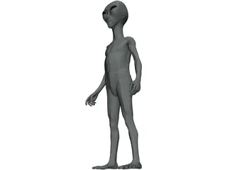 Alien 3D Model preview