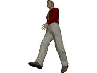 Man 3D Model preview