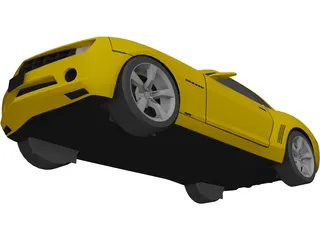 Chevrolet Camaro 3D Model preview