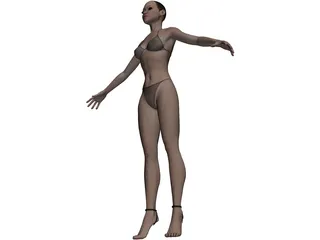 Woman 3D Model preview