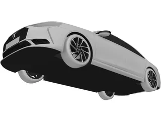 Citroen DS9 (2021) 3D Model preview