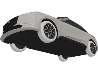 Citroen DS4 (2021) 3D Model preview