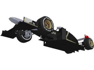 Lotus E21 F1 (2013) 3D Model preview