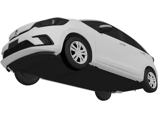 Honda Jazz (2021) 3D Model preview