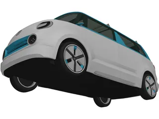 Daihatsu Wai Wai Concept (2019) 3D Model preview
