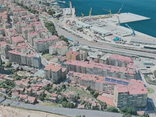Vigo City, Spain (2021) 3D Model preview