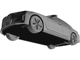BMW i4 (2022) 3D Model preview