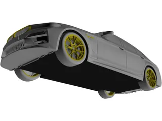 BMW M5 CS (2022) 3D Model preview