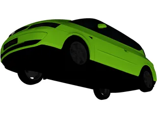 Renault Avantime (2001) 3D Model preview