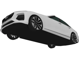 VinFast LUX A2.0 Concept (2018) 3D Model preview
