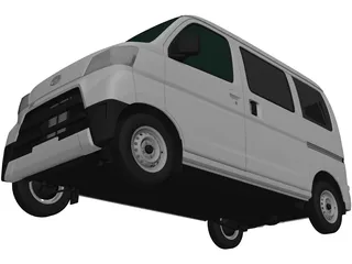 Daihatsu Hijet S320 Cargo (2017) 3D Model preview