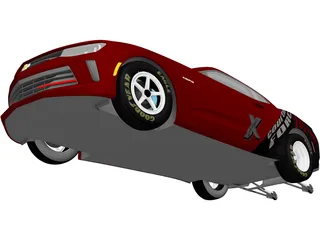 Chevrolet Camaro COPO (2016) 3D Model preview