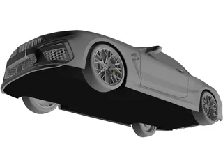 BMW M8 Competition Cabrio (2020) 3D Model preview