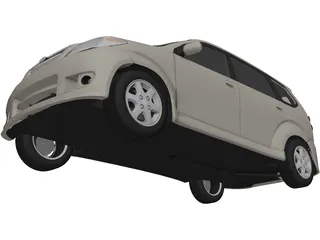 Toyota Avanza (2006) 3D Model preview