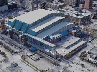 Houston City, TX, USA (2022) 3D Model preview