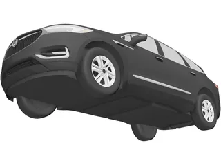 Buick Enclave (2018) 3D Model preview