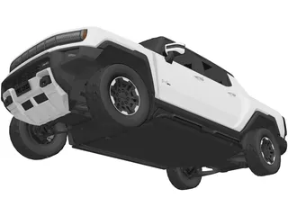 GMC Hummer EV (2022) 3D Model preview