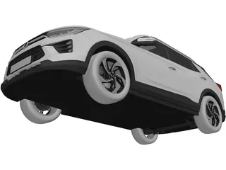 SsangYong Korando (2020) 3D Model preview