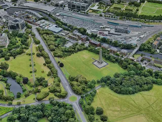 Dublin City, Ireland (2022) 3D Model preview