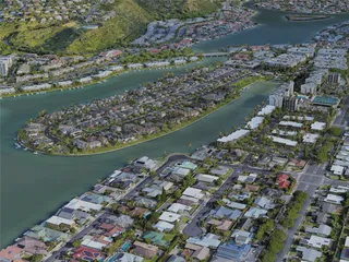 Koko Head, HI, USA (2022) 3D Model preview