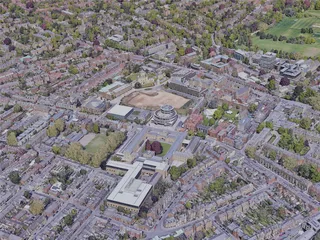 Oxford City, UK (2022) 3D Model preview