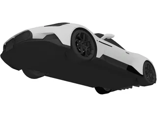Maserati MC20 (2022) 3D Model preview