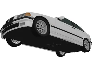 BMW 3-Series Compact [E36] (1994) 3D Model preview