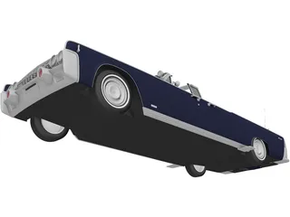 Lincoln Continental (1961) 3D Model preview