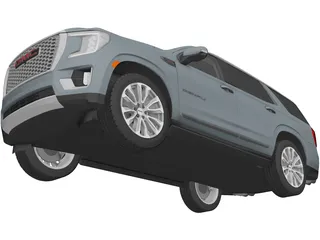 GMC Yukon Denali XL (2021) 3D Model preview
