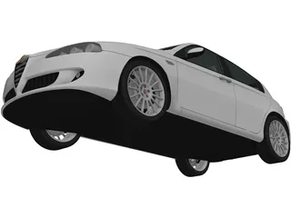 Alfa Romeo 147 (2009) 3D Model preview