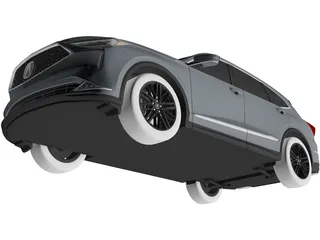 Acura MDX (2022) 3D Model preview