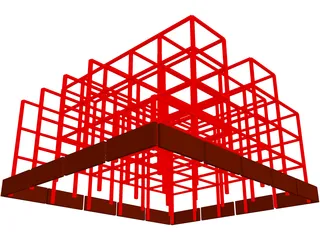 Construction Site 3D Model preview