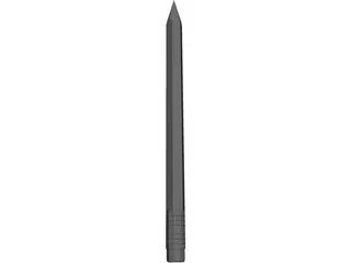 Pencil 3D Model preview