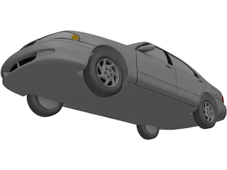 Mazda 626 (1999) 3D Model preview