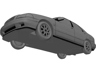 Volvo S40 (2000) 3D Model preview