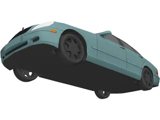 Mercedes-Benz S-class (2000) 3D Model preview