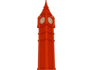 Big Ben 3D Model preview