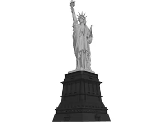 Statue Of Liberty 3D Model preview