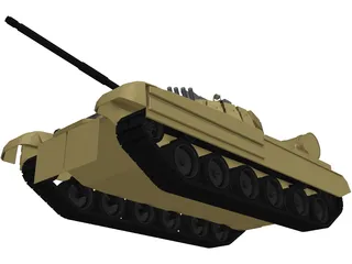 T-80 3D Model preview