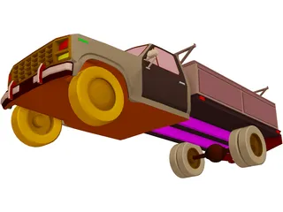 Ford (1980) 3D Model preview