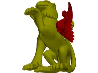 Griffin 3D Model preview