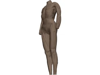 Surface Muscles 3D Model preview