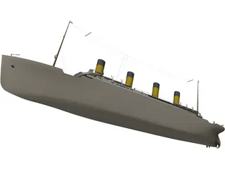 Titanic 3D Model preview