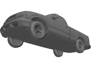 Chevrolet S10 Pickup (1998) 3D Model preview