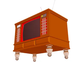 Television 3D Model preview