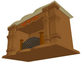 Fireplace 3D Model preview