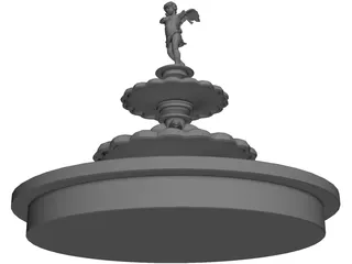 Fountain 3D Model preview