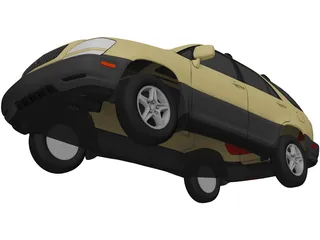 Lexus RX300 (1998) 3D Model preview