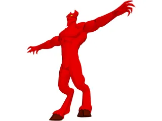 Devil 3D Model preview