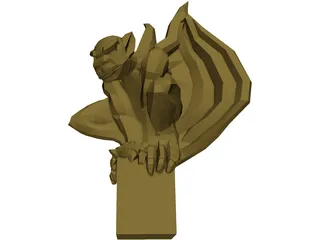 Gargoyle 3D Model preview